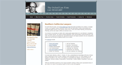 Desktop Screenshot of oxfordlawfirm.com